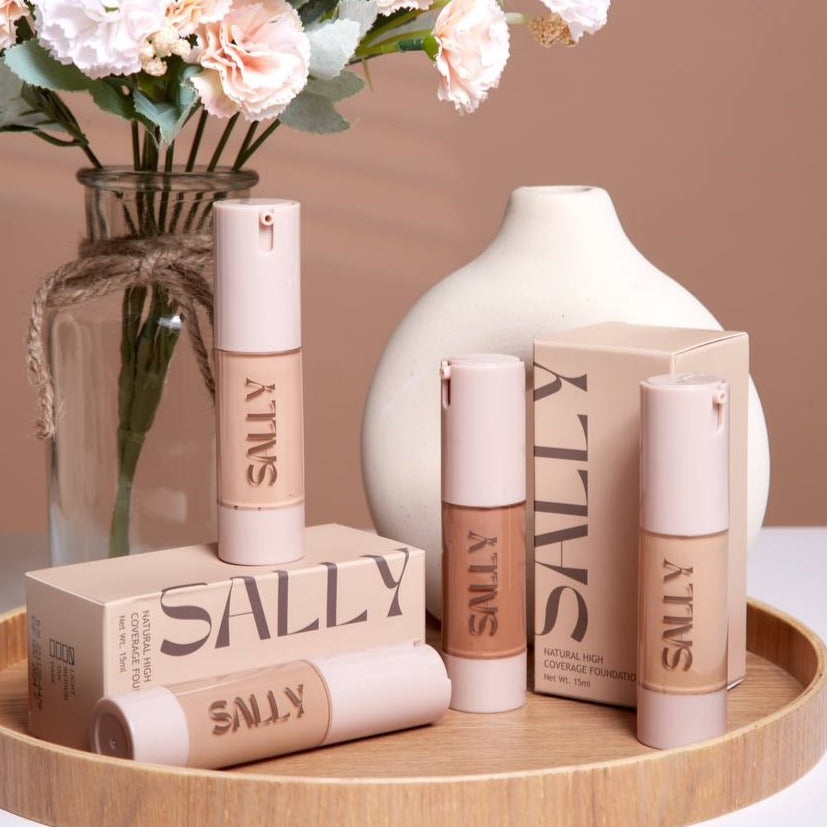 SALLY NATURAL HIGH COVERAGE FOUNDATION [NOT VALID FOR CUSTOMERS]
